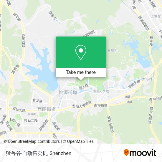 猛兽谷-自动售卖机 map