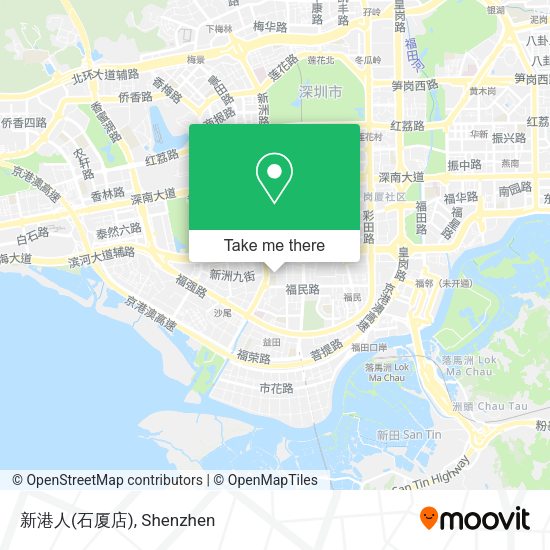 新港人(石厦店) map