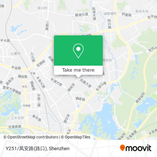 Y251/凤安路(路口) map