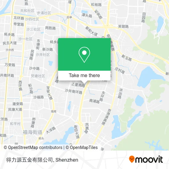 得力源五金有限公司 map