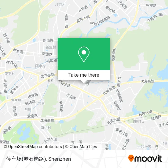 停车场(赤石岗路) map