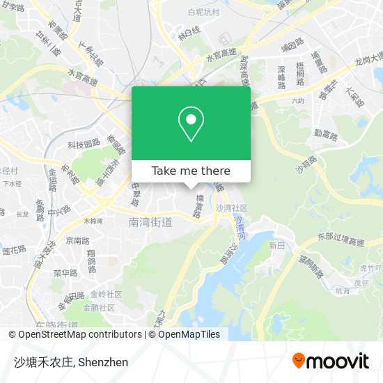 沙塘禾农庄 map