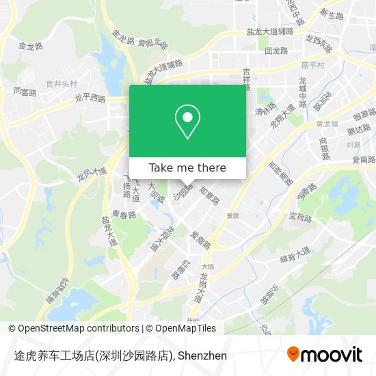 途虎养车工场店(深圳沙园路店) map