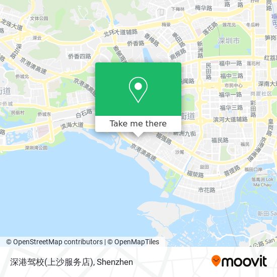深港驾校(上沙服务店) map