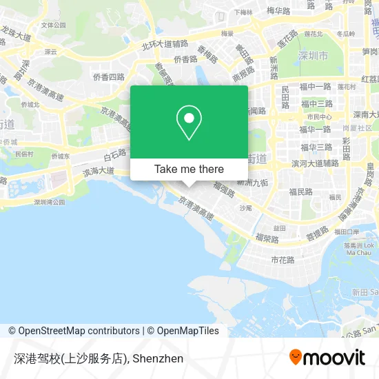 深港驾校(上沙服务店) map