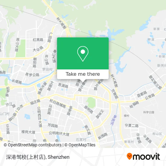 深港驾校(上村店) map