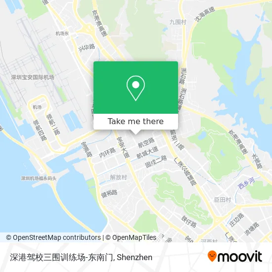 深港驾校三围训练场-东南门 map