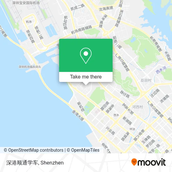 深港顺通学车 map
