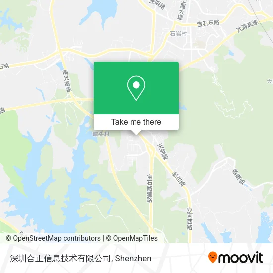 深圳合正信息技术有限公司 map