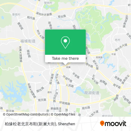 柏缘松老北京布鞋(新澜大街) map