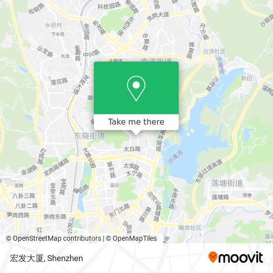 宏发大厦 map