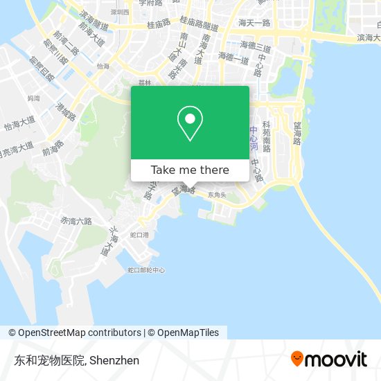 东和宠物医院 map