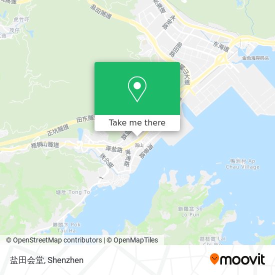 盐田会堂 map