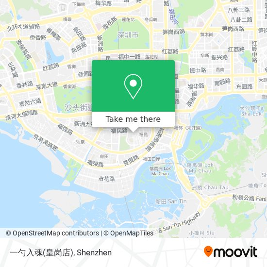 一勺入魂(皇岗店) map