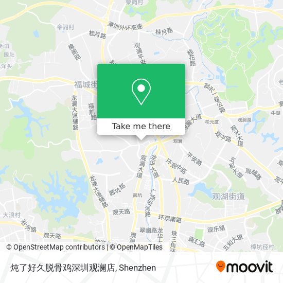 炖了好久脱骨鸡深圳观澜店 map