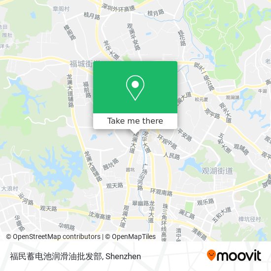 福民蓄电池润滑油批发部 map