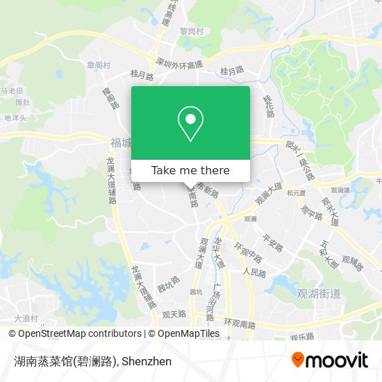 湖南蒸菜馆(碧澜路) map