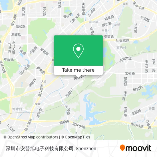深圳市安普旭电子科技有限公司 map