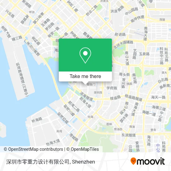 深圳市零重力设计有限公司 map