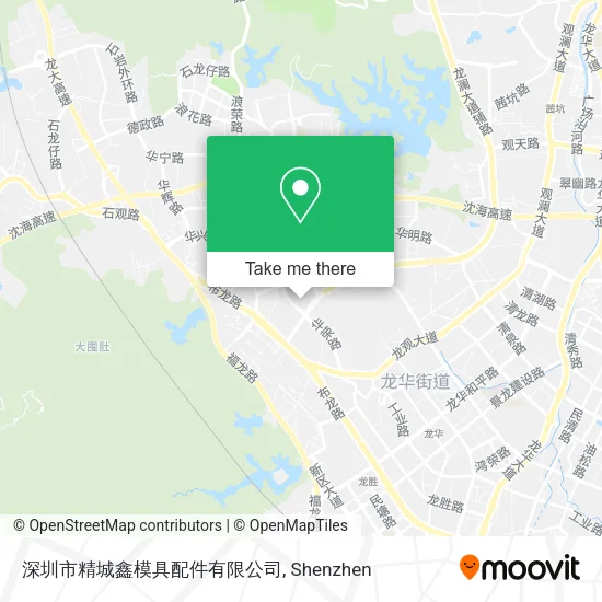 深圳市精城鑫模具配件有限公司 map