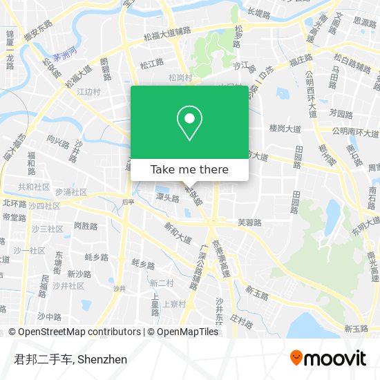 君邦二手车 map