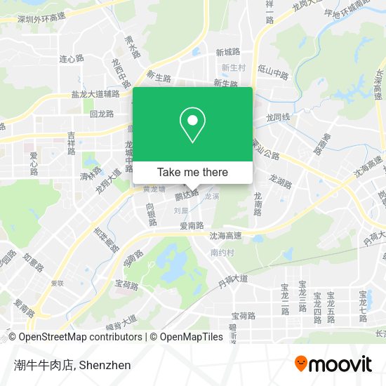 潮牛牛肉店 map