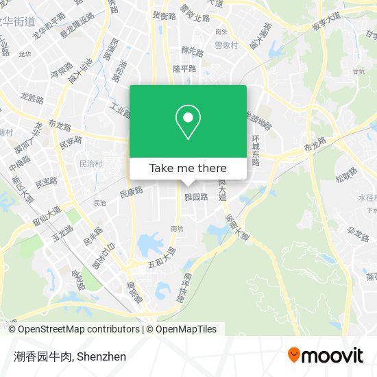 潮香园牛肉 map