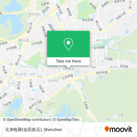 兄弟电脑(金田路店) map