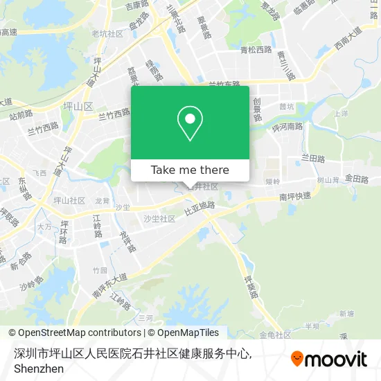深圳市坪山区人民医院石井社区健康服务中心 map