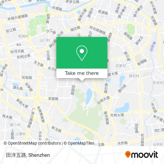 田洋五路 map