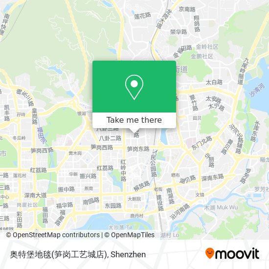 奥特堡地毯(笋岗工艺城店) map