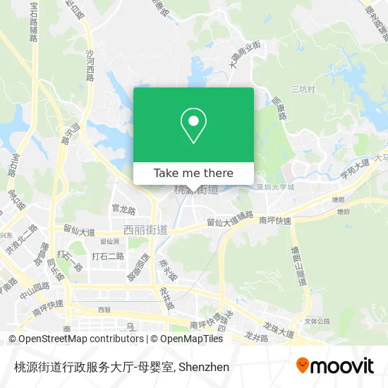 桃源街道行政服务大厅-母婴室 map