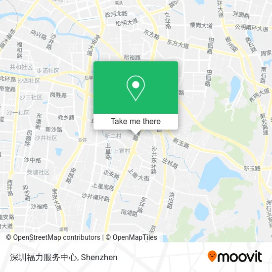 深圳福力服务中心 map