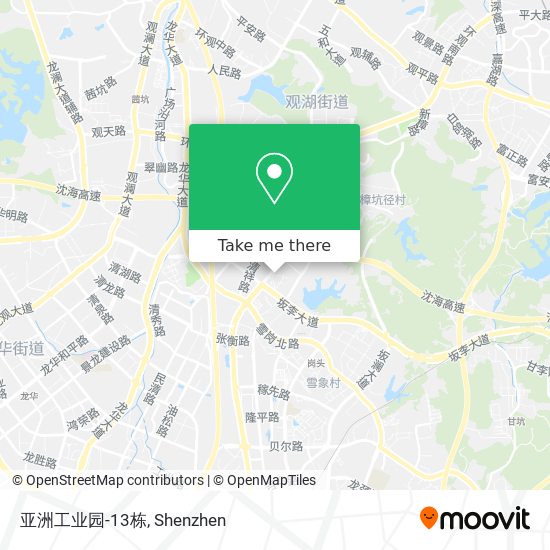 亚洲工业园-13栋 map