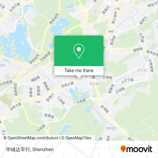 华城达车行 map