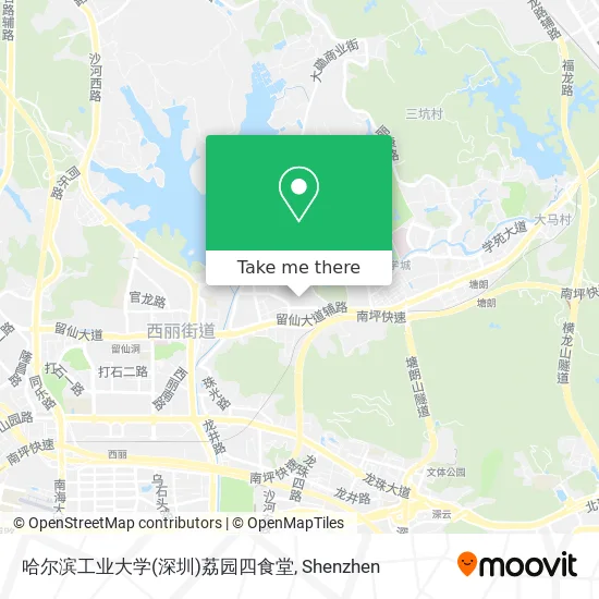 哈尔滨工业大学(深圳)荔园四食堂 map