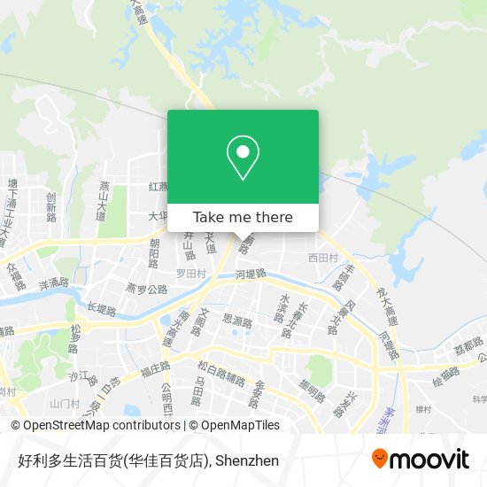 好利多生活百货(华佳百货店) map