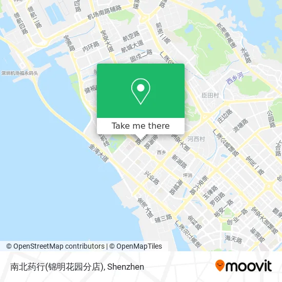 南北药行(锦明花园分店) map