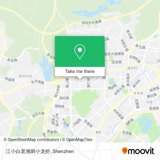 江小白老湘厨小龙虾 map