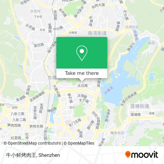 牛小鲜烤肉王 map