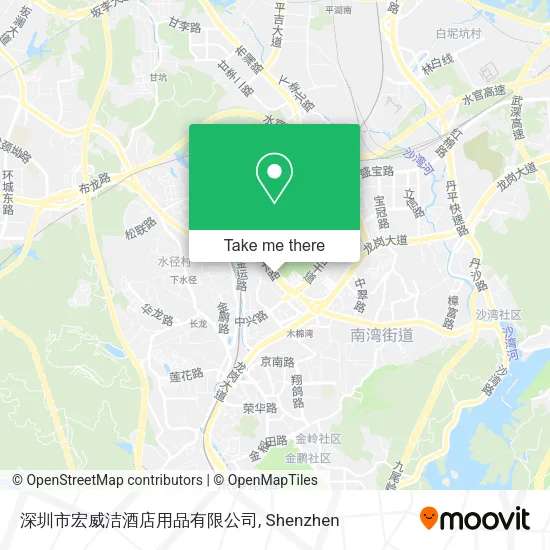 深圳市宏威洁酒店用品有限公司 map