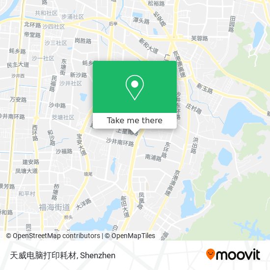天威电脑打印耗材 map