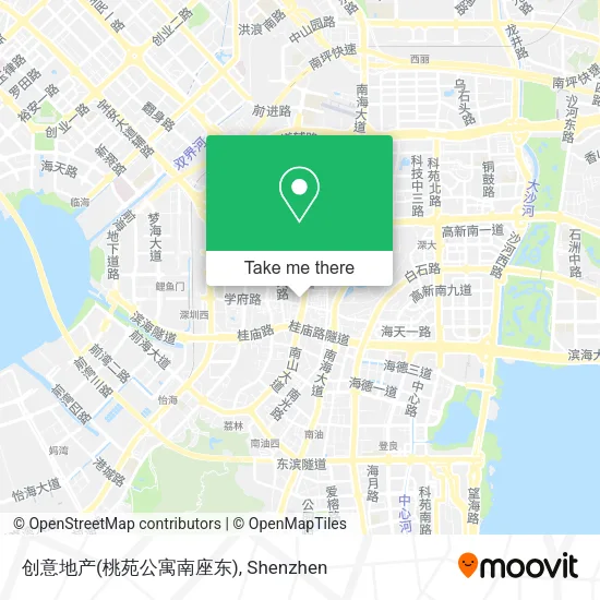 创意地产(桃苑公寓南座东) map