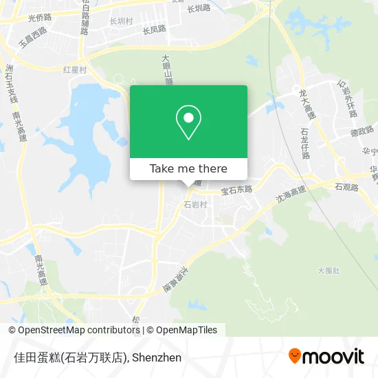 佳田蛋糕(石岩万联店) map