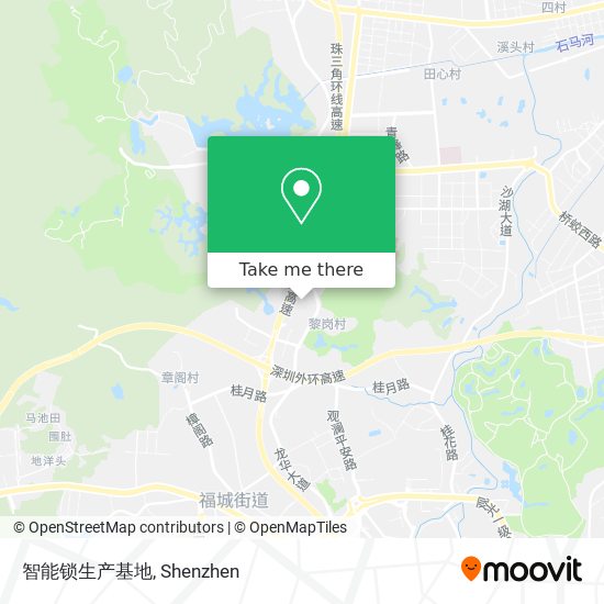 智能锁生产基地 map