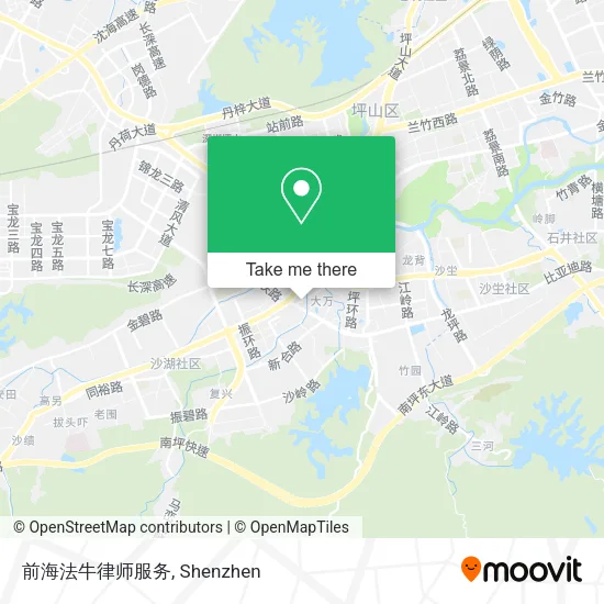 前海法牛律师服务 map