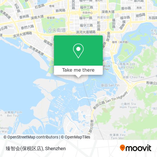 臻智会(保税区店) map