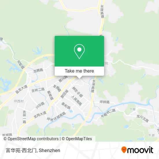 富华苑-西北门 map