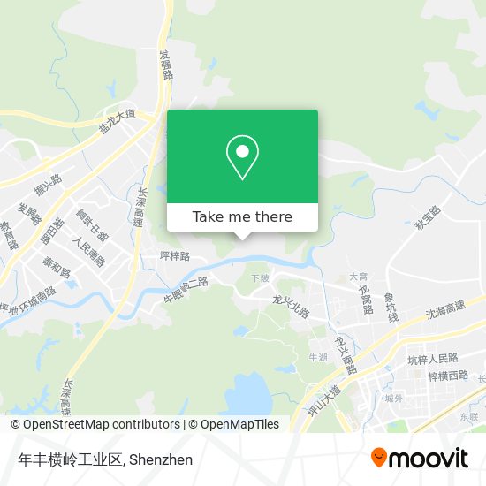 年丰横岭工业区 map