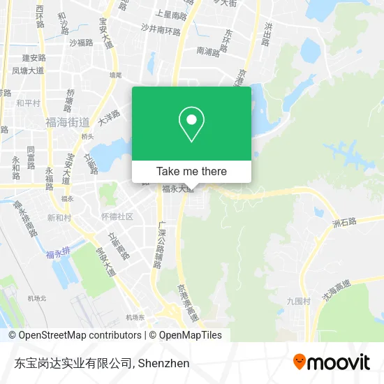 东宝岗达实业有限公司 map